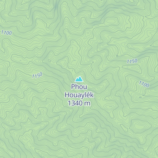 Map of Phou Houaylék