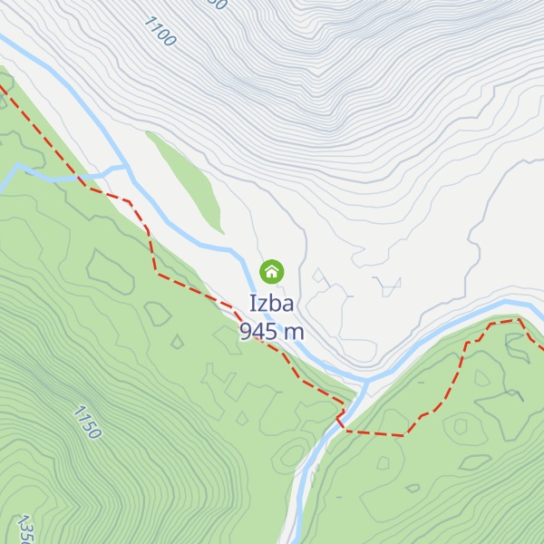 Map of Izba