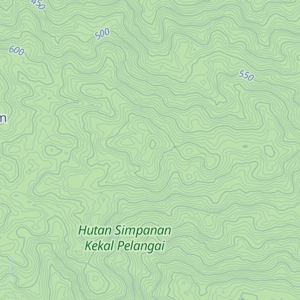 Map of Bukit Kering