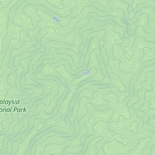 Map of Bukit Ulu Ketir