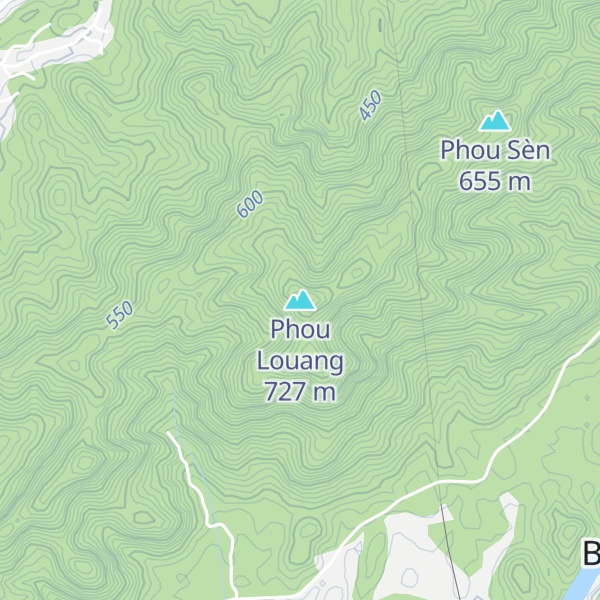 Map of Phou Louang
