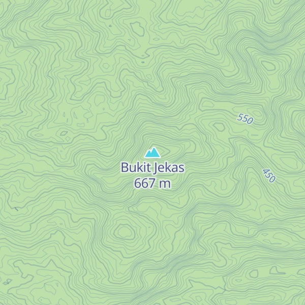 Map of Bukit Jekas