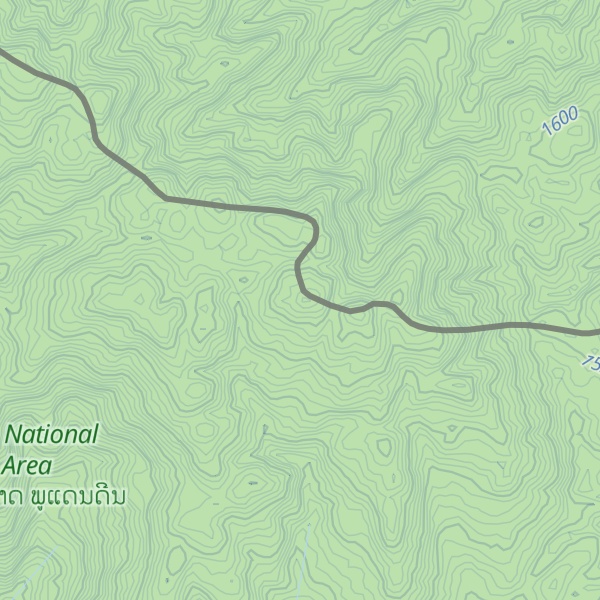 Map of Phou Yahoyèn