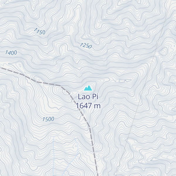 Map of Lao Pi
