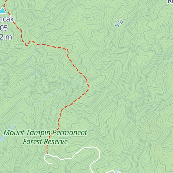 Map of Gunung Tampin Selatan