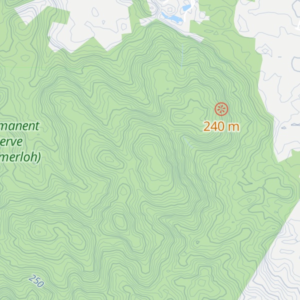 Map of Bukit Woh