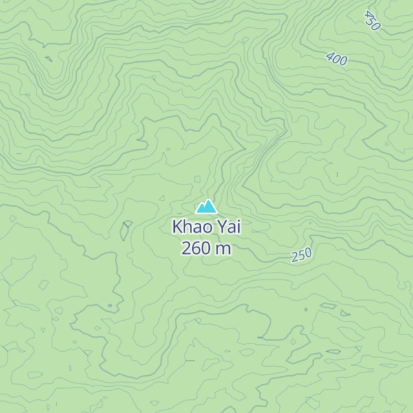 Map of Khao Yai