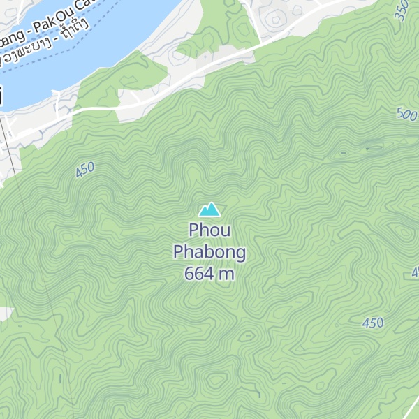 Map of Phou Phabong