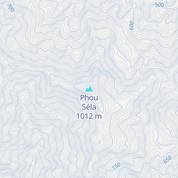 Map of Phou Séla