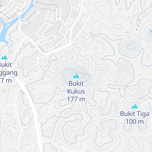 Map of Bukit Kukus