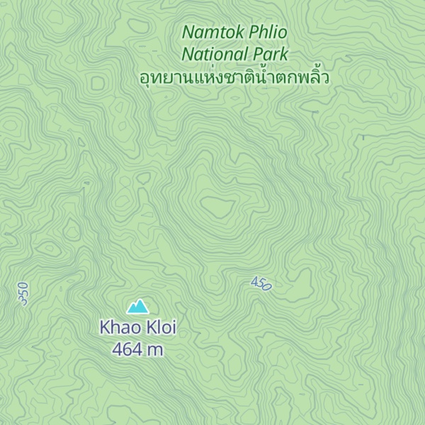 Map of Khao Makok