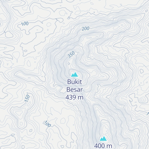 Map of Bukit Besar