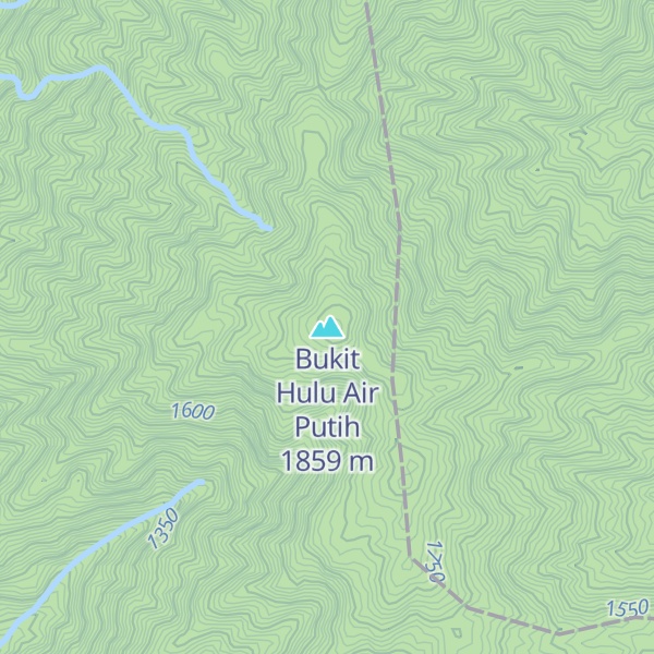 Map of Bukit Hulu Air Putih