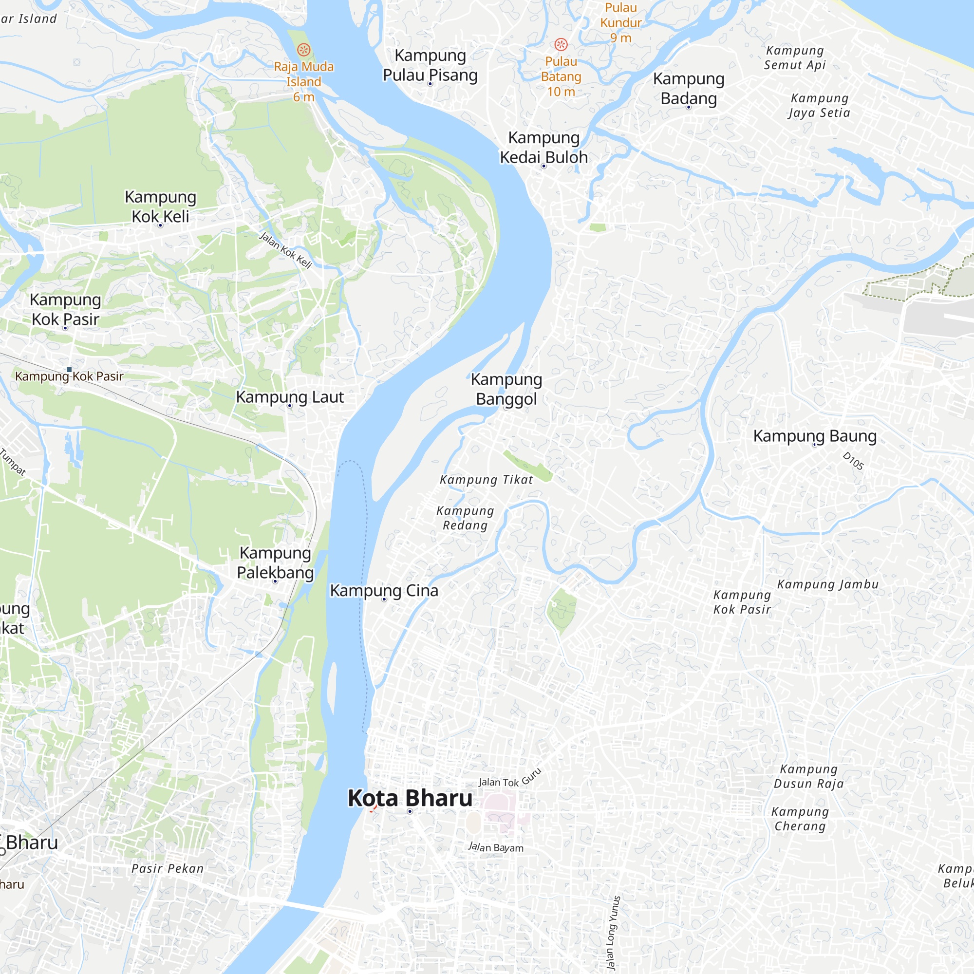 Wakaf Tok Aji map