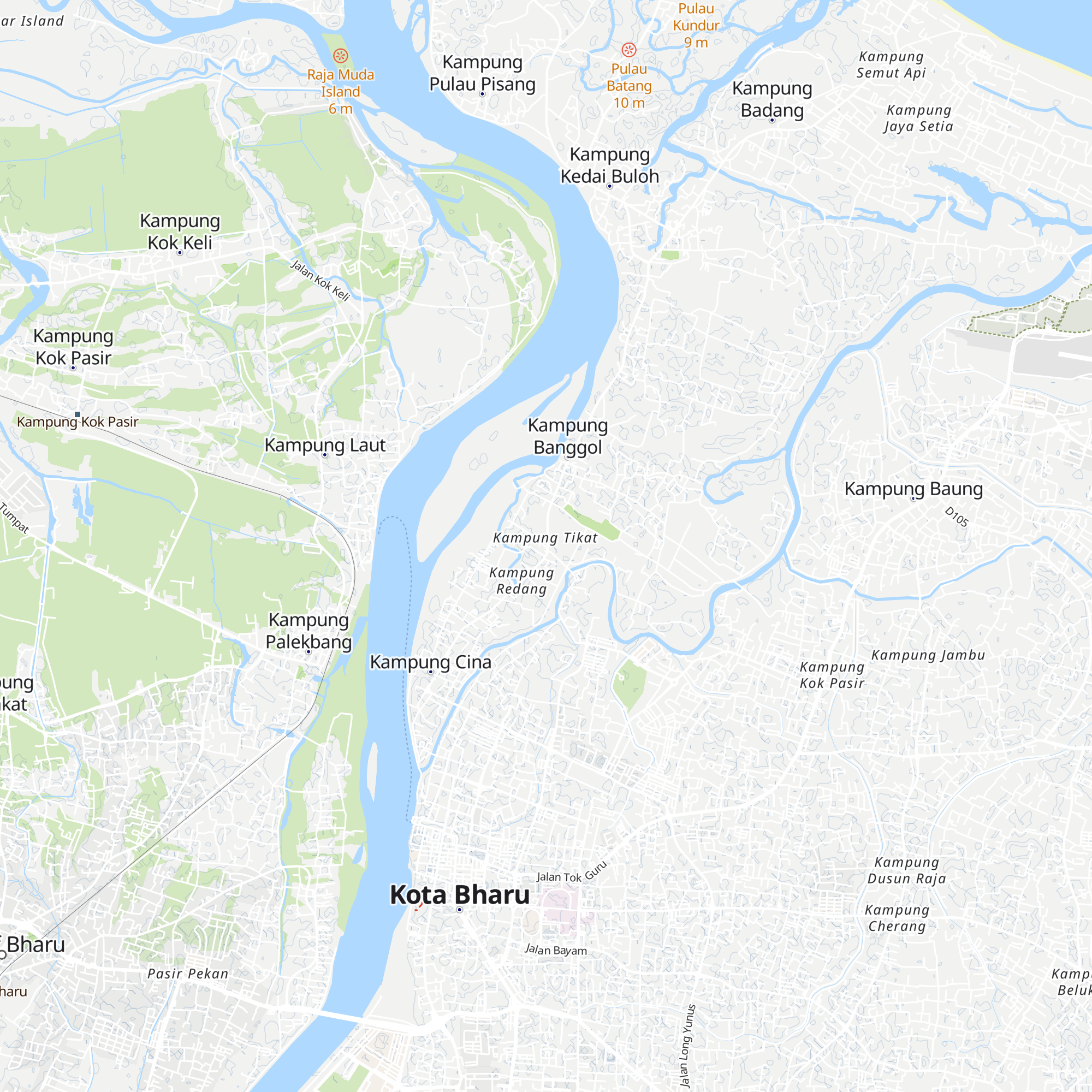 Wakaf Tok Aji map