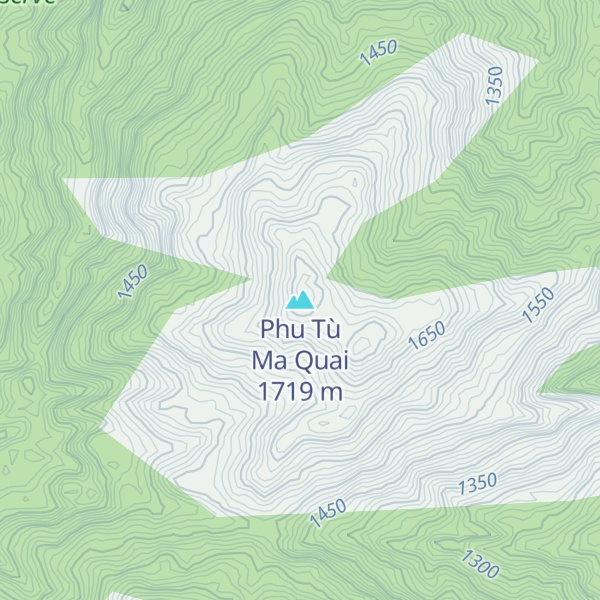 Map of Phu Tù Ma Quai