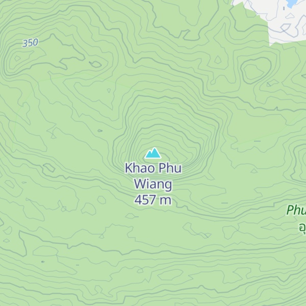 Map of Khao Phu Wiang