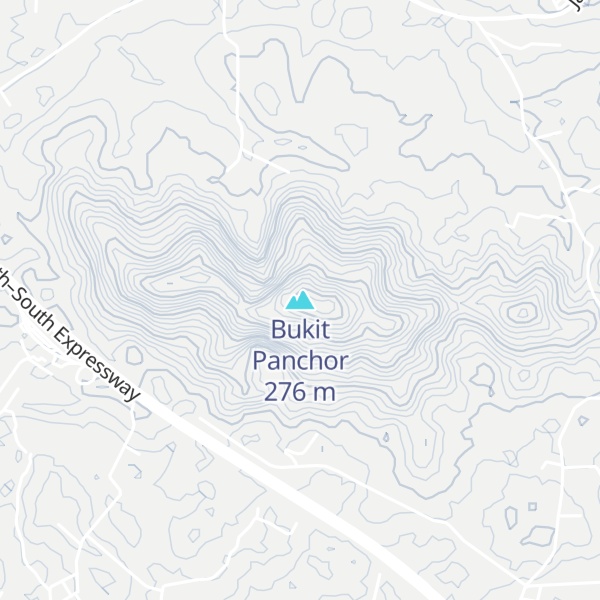 Map of Bukit Panchor