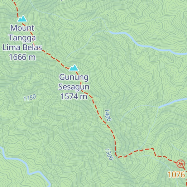 Map of Mount Pankin