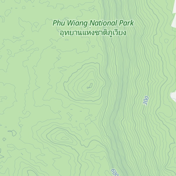 Map of Phu Wiang