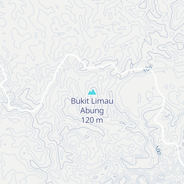Map of Bukit Limau Abung