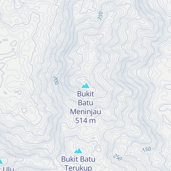 Map of Bukit Batu Meninjau