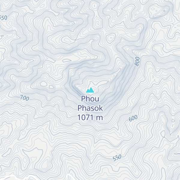 Map of Phou Phasok