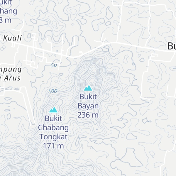 Map of Bukit Bayan