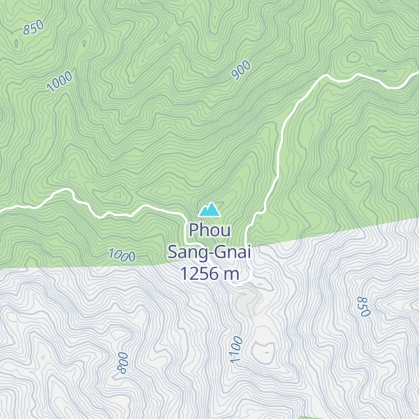 Map of Phou Sang-Gnai