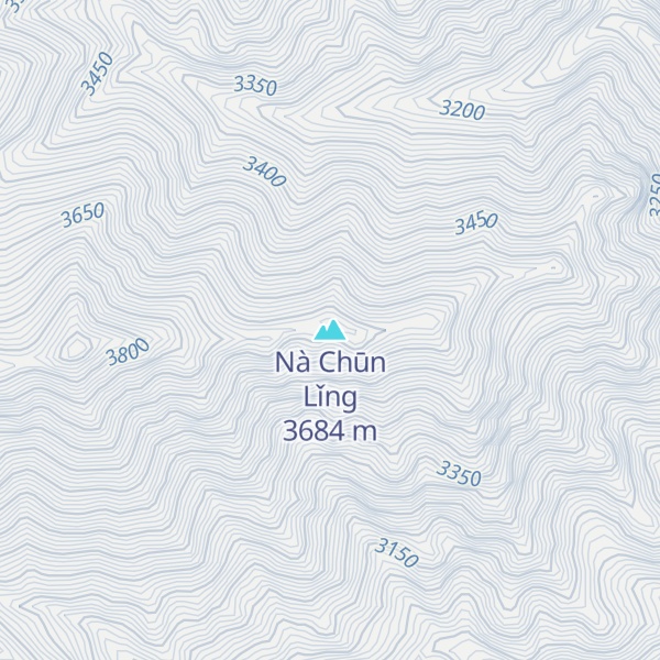 Map of Nà Chūn Lǐng
