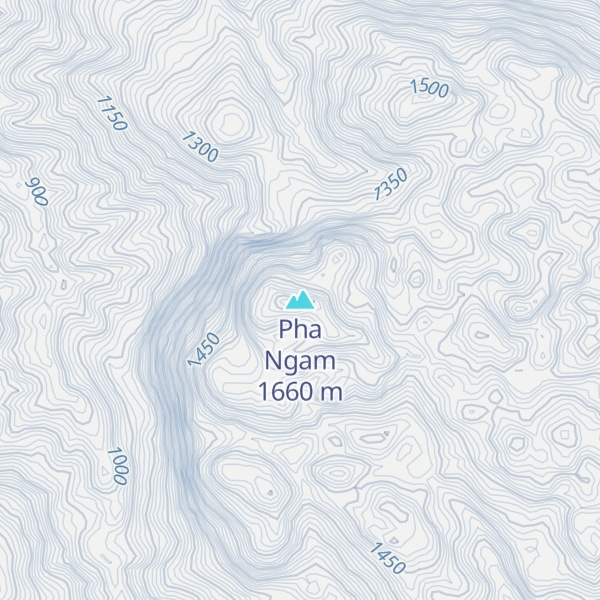 Map of Pha Ngam