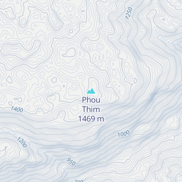 Map of Phou Thim