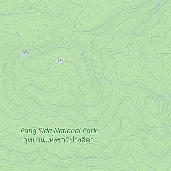 Map of Khao I Dang