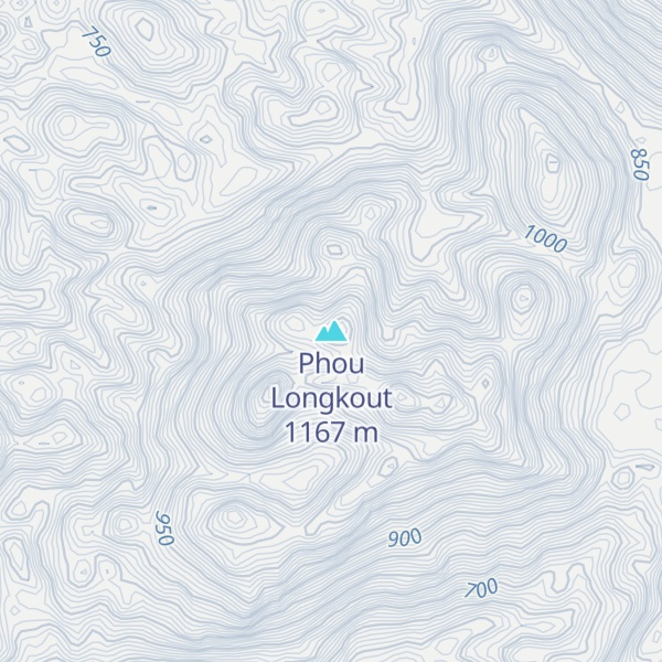 Map of Phou Longkout
