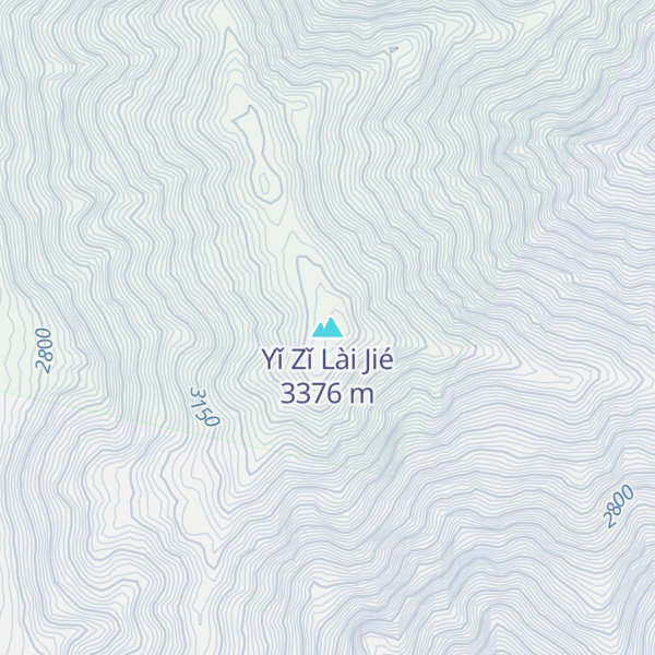 Map of Yǐ Zǐ Lài Jié