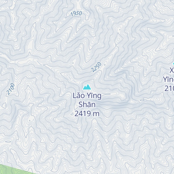 Map of Lǎo Yīng Shān