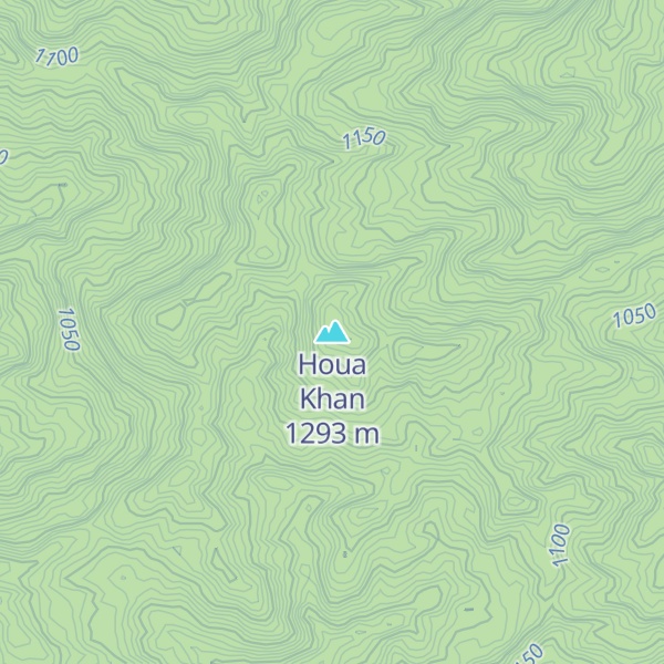 Map of Houa Khan