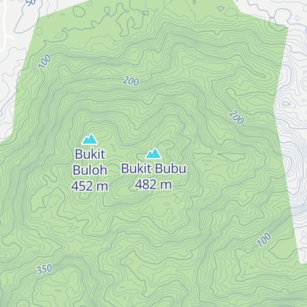 Map of Bukit Bubu
