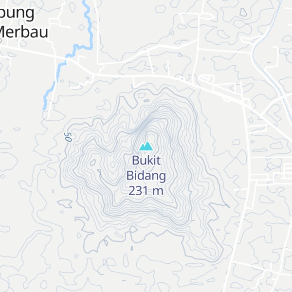 Map of Bukit Bidang