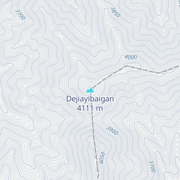 Map of Dejiayibaigan