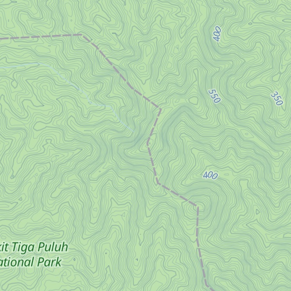 Map of Bukit Cengke Embun