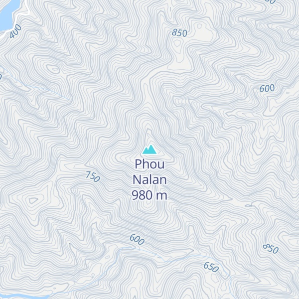 Map of Phou Nalan