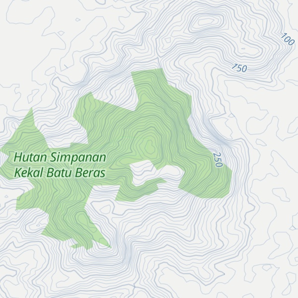 Map of Bukit Cina