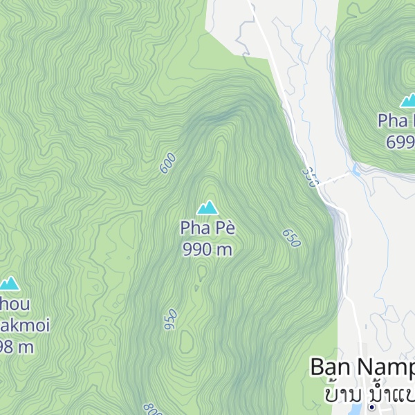Map of Pha Pè