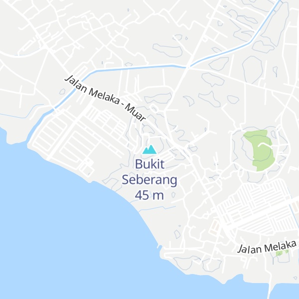 Map of Bukit Seberang