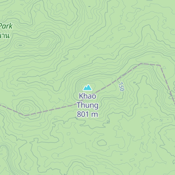 Map of Khao Thung