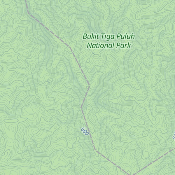 Map of Bukit Hulu Sipin