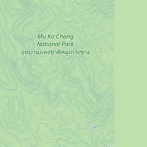 Map of Khao I Aen