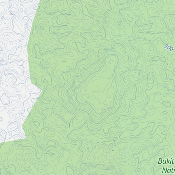 Map of Bukit Pintu Tujuh