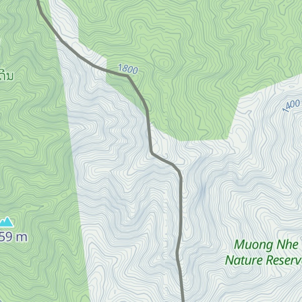 Map of Phu Pha Sang